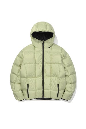 그랜비(GRANBY) 구스다운 후드자켓 SAGE GREEN