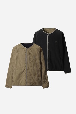 리버웨이브 리버시블 퀼팅 자켓(DARK BEIGE)