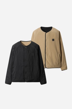리버웨이브 리버시블 퀼팅 자켓(BLACK)