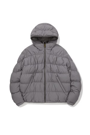 플렉스백(FLEX BAG) 구스다운 후드자켓 GREY