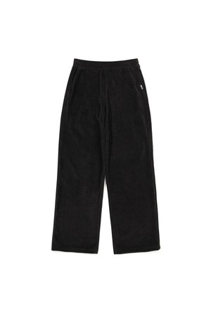 코듀로이 스트레이트 팬츠 BLACK