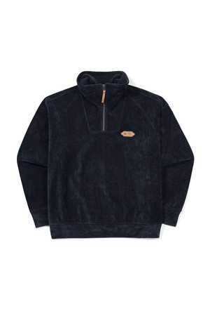 크리미 반집업 맨투맨 NAVY