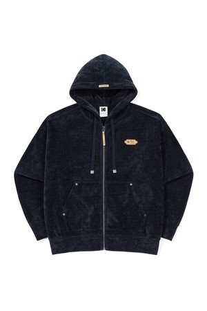 크리미 후드 집업 NAVY