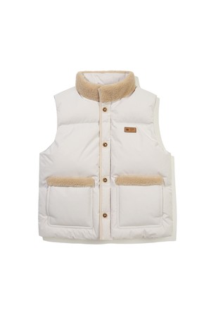 브라우니 다운 베스트 IVORY