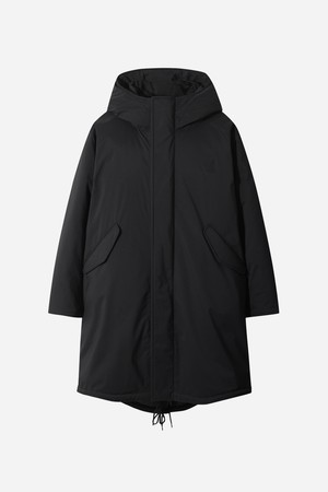 유니) 가마보코 쉘터 구스 다운 자켓 (BLACK)