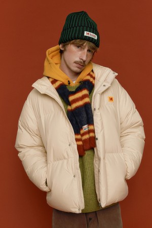 스텐넥 덕다운 자켓 IVORY