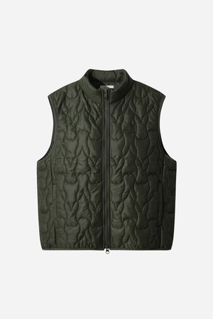 여성) 우사기 래빗 패딩 베스트(D.KHAKI)