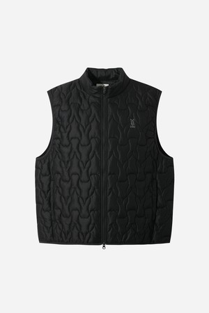 유니) 우사기 래빗 패딩 베스트(BLACK)
