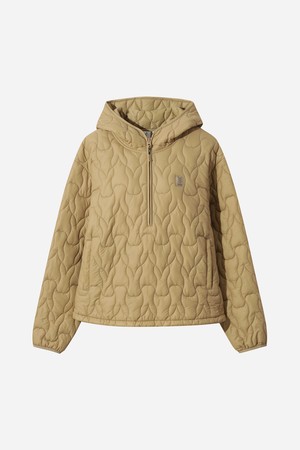 여성) 우사기 래빗 패딩 아노락 (TAN)