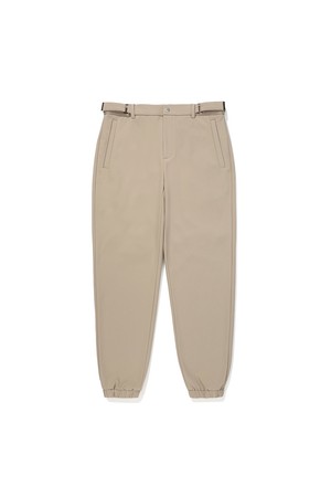조거핏 본딩 팬츠 DARK BEIGE (MAN)_BEIGE-a
