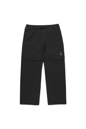 하프문(HALF MOON) 2WAY팬츠 (세미와이드핏) BLACK