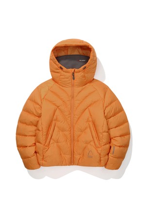 W) 칼(CAL) 구스다운 후드자켓 ORANGE