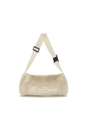 말본 로고 포인트 핸드머프 BEIGE (WOMAN)_BEIGE-a