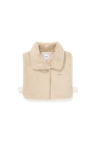 말본 여성 퍼 쇼츠 베스트 BEIGE (WOMAN)_BEIGE-a