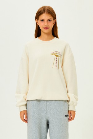 씨네라운지 코지 맨투맨 IVORY