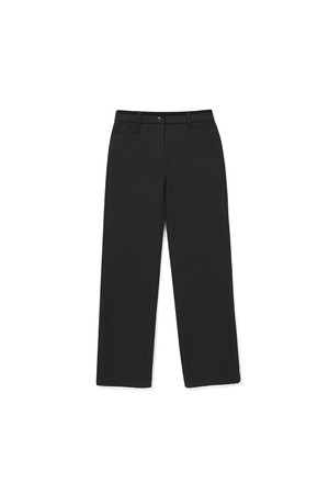 여성 밍크 본딩 스트레이트 핏 팬츠 BLACK (WOMAN)_BLACK-a