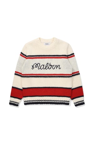 버킷 포인트 스웨터 IVORY (MAN)_IVORY-a