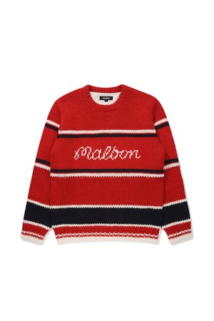 버킷 포인트 스웨터 RED (MAN)_RED-a