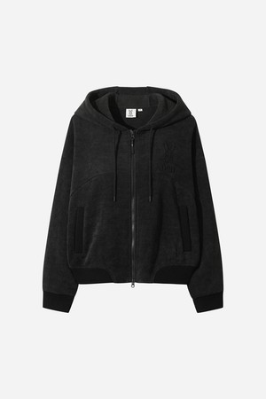 여성) 스테이웜 후드 집업 자켓(D.CHARCOAL GREY)