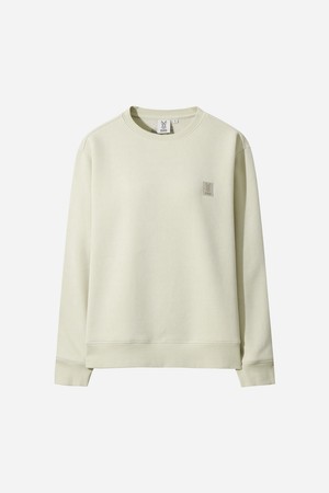 유니) 스테이웜 에센셜 맨투맨(IVORY DARK)