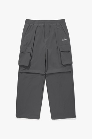 모르비 기모 카고 우븐 팬츠 GREY_GREY-a