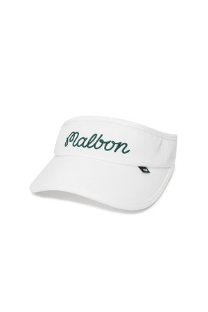 말본 베이직 유니 바이저 WHITE_WHITE-a