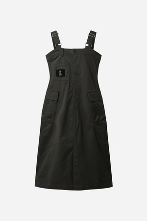 여성) 유틸리티 오버롤 원피스(D.CHARCOAL GREY)