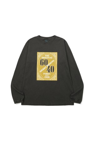 Good On x SIERRA DESIGNS 60/40 1st LOGO L/S TEE BLACK