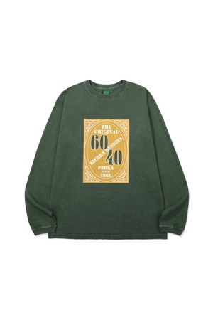 Good On x SIERRA DESIGNS 60/40 1st LOGO L/S TEE GREEN