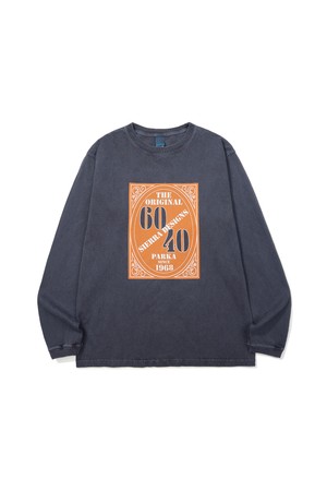 Good On x SIERRA DESIGNS 60/40 1st LOGO L/S TEE NAVY