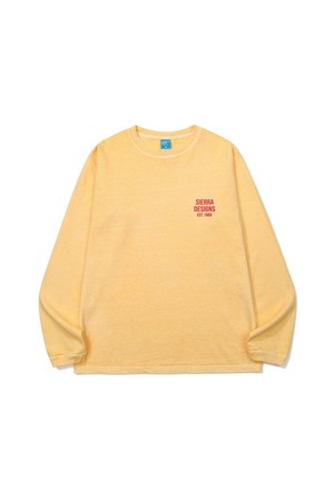 Good On x SIERRA DESIGNS 60th HISTORY L/S TEE YELLOW
