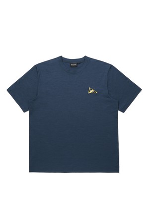 YACHT CLUB 유니 라운드 티셔츠 NAVY_NAVY-a