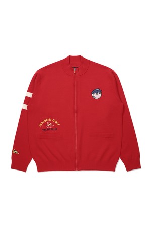 니트 풀집업 자켓 RED (MAN)_RED-a