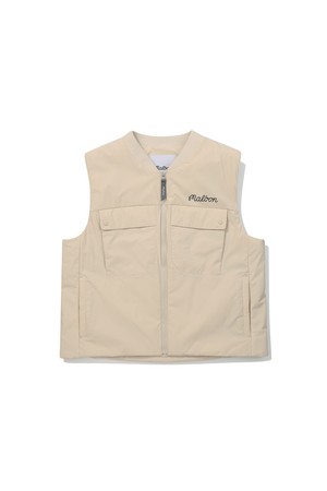 소프트 인슐레이션 우븐 베스트 BEGIE (WOMAN)_BEIGE-a