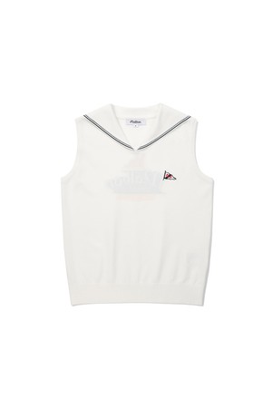세일러 카라 니트 베스트 OFF WHITE (WOMAN)_WHITE-a