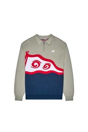 [Golf & Yacht Club] 버지 카라 스웨터 NAVY (MAN)_NAVY-a