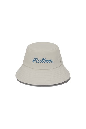 베이직 레터링 버킷햇 LIGHT GRAY_GREY-a