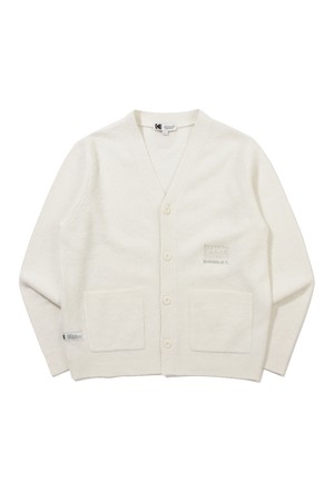 모헤어 니트 가디건 IVORY