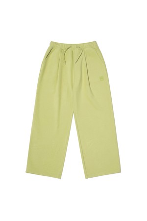 멜로우 와이드 밴딩 팬츠 LIME