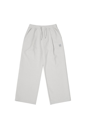 멜로우 와이드 밴딩 팬츠 L.GREY