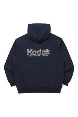 레인보우 후드 티셔츠 NAVY