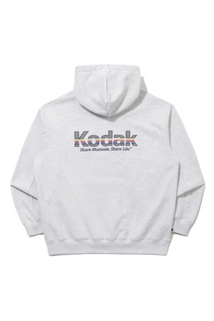 레인보우 후드 티셔츠 M.GREY