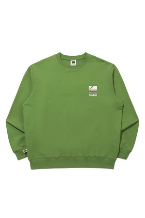 레인보우 맨투맨 GREEN