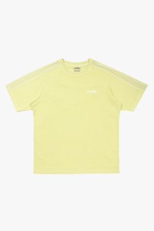 이큅 워싱 반팔 티셔츠 LIME_YELLOW-a