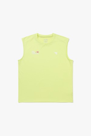 기능성 폴리 메쉬 러닝 슬리브리스 라임 LIME_YELLOW-a