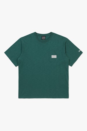 심볼 와펜 반팔 티셔츠 그린 GREEN_GREEN-a