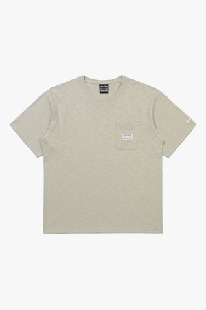 심볼 와펜 반팔 티셔츠 베이지 BEIGE_BEIGE-a