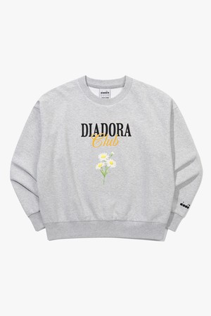 블루밍 맨투맨 우먼 멜란지그레이 MELANGE GREY_GREY-a