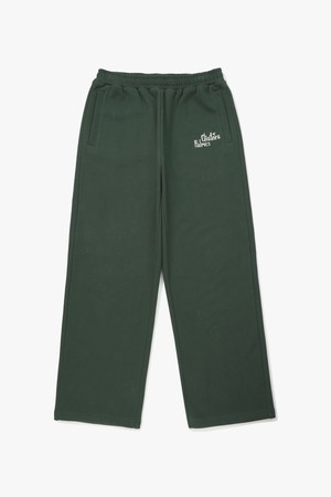 [DIADORA by PALMES] 로고 포인트 스웻팬츠 GREEN_GREEN-a