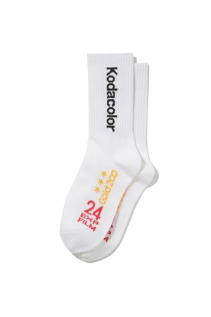 골드200 크루 삭스 WHITE